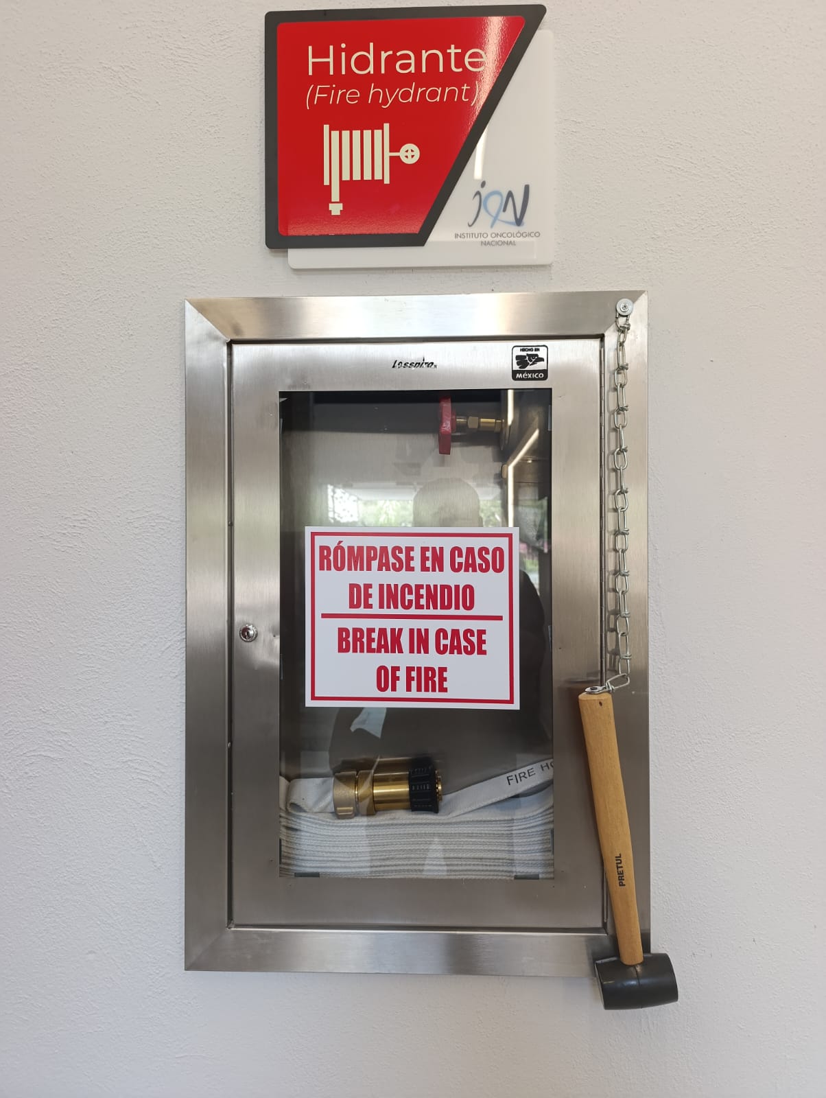 Red contra incendios – Hospital ION, GDL