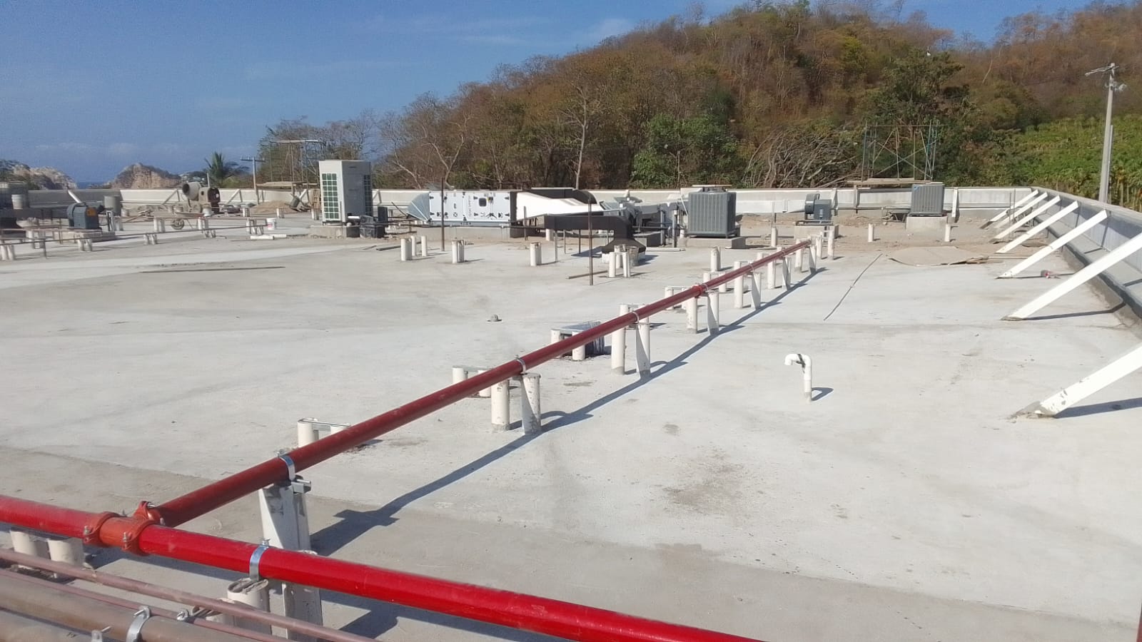 Red contra incendios – Hospital Maruata, Michoacán